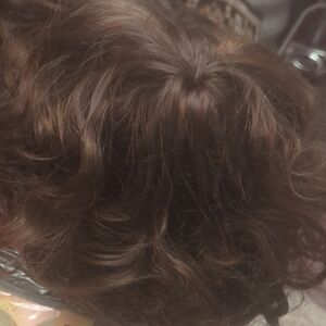 Elegant Chestnut Brown Hair Wig